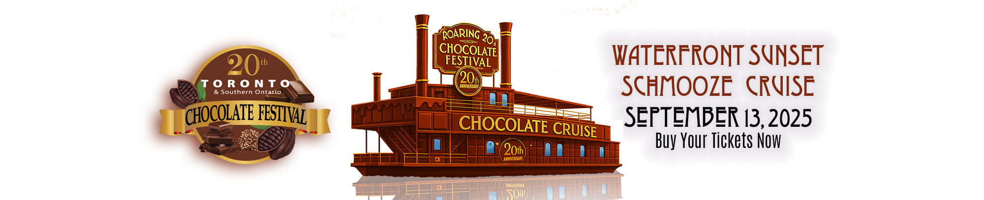 SUNSET SCHMOOZE CHOCOLATE CRUISE (September 13, 2025)