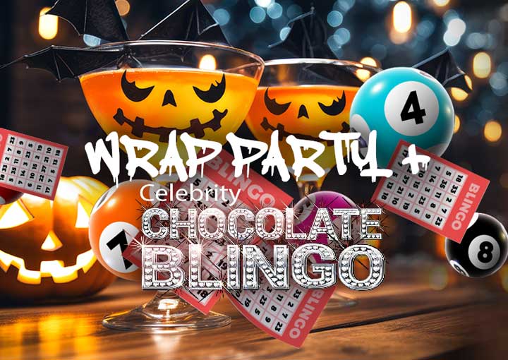 Wrap Party and Celebrity Chocolate Blingo