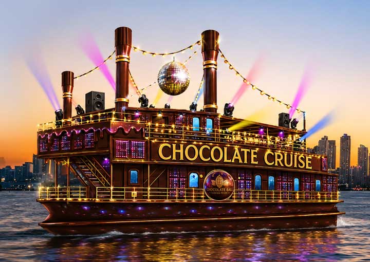 THE CHOCOLATE BALL: COCOA-FEVER SUNSET CHOCOLATE CRUISE